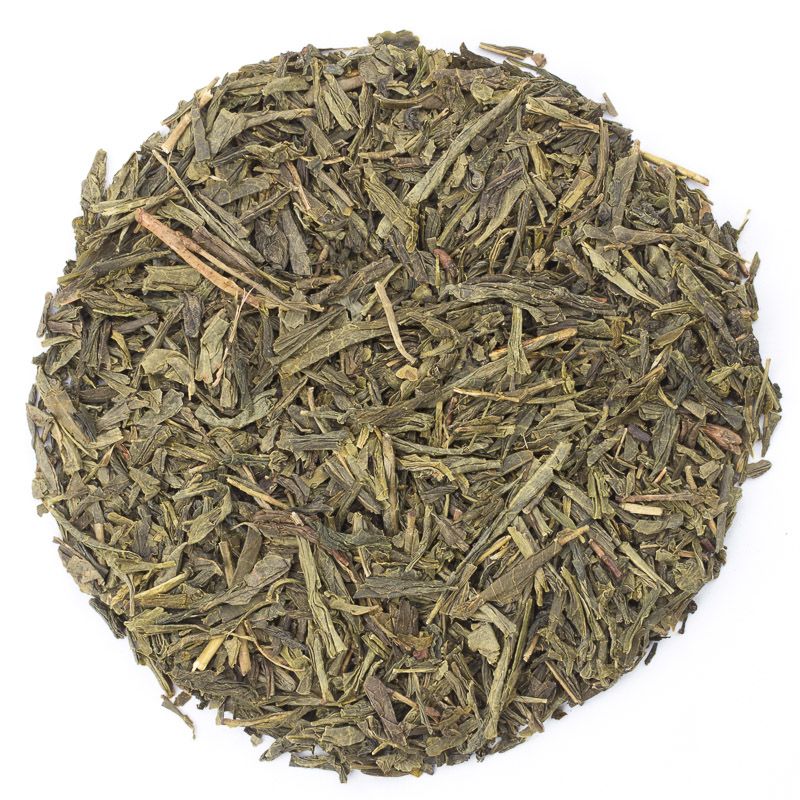 Loose green tea