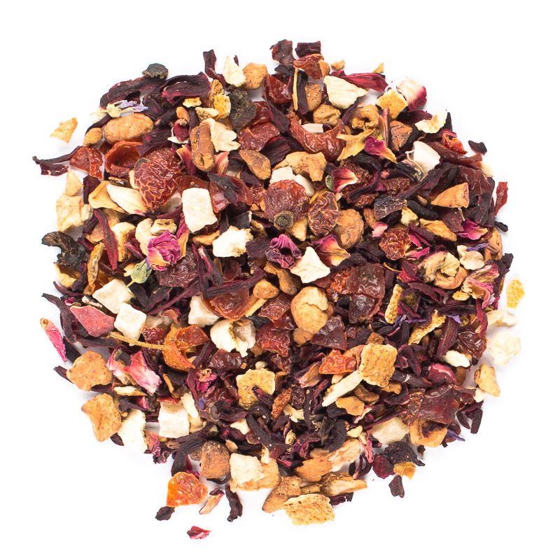 Loose fruit tea
